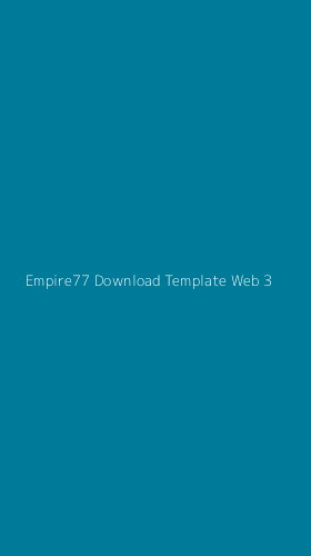 Tampilan Antarmuka Aplikasi Empire77 Download Template Web - 3