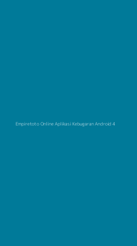 Tampilan Antarmuka Aplikasi Empiretoto Online Aplikasi Kebugaran Android - 4
