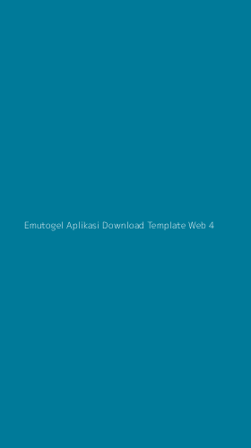 Tampilan Antarmuka Aplikasi Emutogel Aplikasi Download Template Web - 4