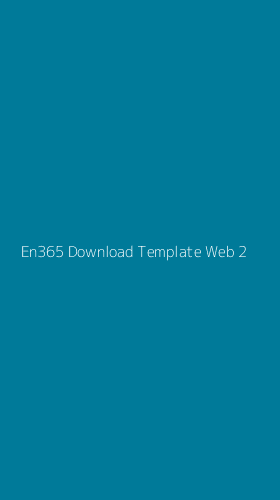 Tampilan Antarmuka Aplikasi En365 Download Template Web - 2