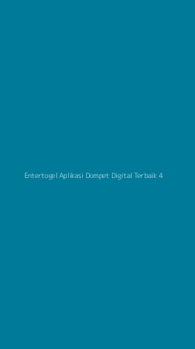 Tampilan Antarmuka Aplikasi Entertogel Aplikasi Dompet Digital Terbaik - 4