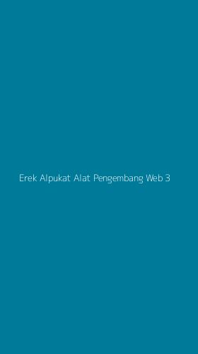 Tampilan Antarmuka Aplikasi Erek Alpukat Alat Pengembang Web - 3