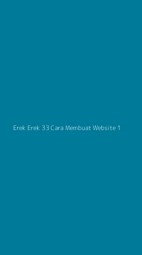 Tampilan Antarmuka Aplikasi Erek Erek 33 Cara Membuat Website - 1