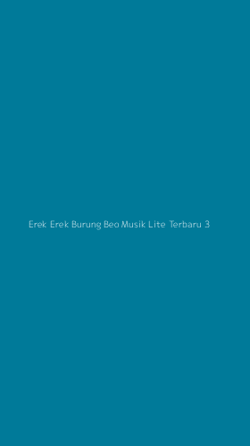 Tampilan Antarmuka Aplikasi Erek Erek Burung Beo Musik Lite Terbaru - 3