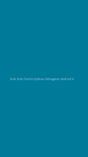Tampilan Antarmuka Aplikasi Erek Erek Cermin Aplikasi Kebugaran Android - 4