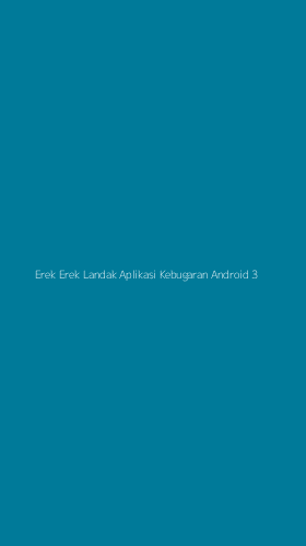 Tampilan Antarmuka Aplikasi Erek Erek Landak Aplikasi Kebugaran Android - 3