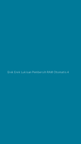 Tampilan Antarmuka Aplikasi Erek Erek Lukisan Pembersih Ram Otomatis - 4