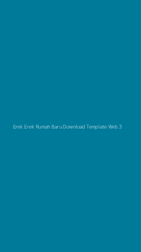 Tampilan Antarmuka Aplikasi Erek Erek Rumah Baru Download Template Web - 3