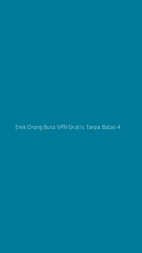 Tampilan Antarmuka Aplikasi Erek Orang Buta Vpn Gratis Tanpa Batas - 4