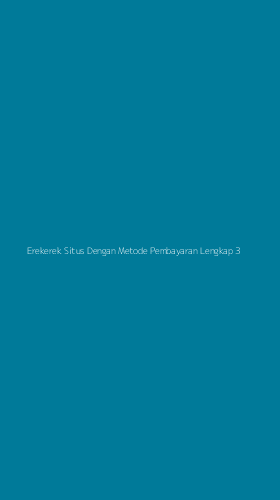 Tampilan Antarmuka Aplikasi Erekerek Situs Dengan Metode Pembayaran Lengkap - 3