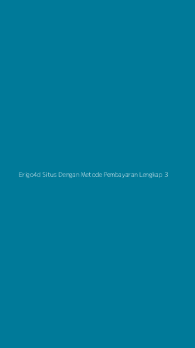 Tampilan Antarmuka Aplikasi Erigo4d Situs Dengan Metode Pembayaran Lengkap - 3