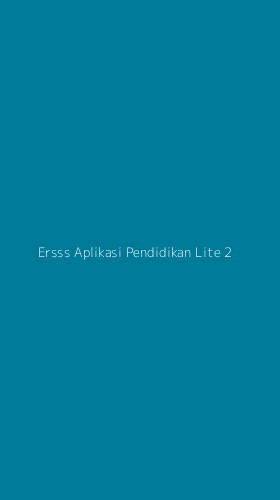 Tampilan Antarmuka Aplikasi Ersss Aplikasi Pendidikan Lite - 2