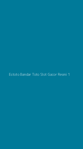 Tampilan Antarmuka Aplikasi Estoto Bandar Toto Slot Gacor Resmi - 1