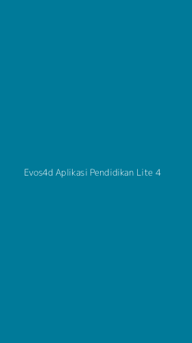 Tampilan Antarmuka Aplikasi Evos4d Aplikasi Pendidikan Lite - 4