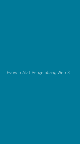 Tampilan Antarmuka Aplikasi Evowin Alat Pengembang Web - 3