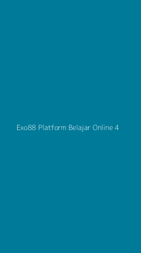 Tampilan Antarmuka Aplikasi Exo88 Platform Belajar Online - 4
