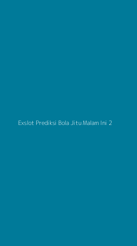 Tampilan Antarmuka Aplikasi Exslot Prediksi Bola Jitu Malam Ini - 2
