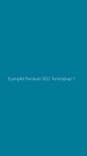 Tampilan Antarmuka Aplikasi Eyang4d Panduan Seo Terlengkap - 1
