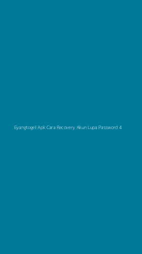 Tampilan Antarmuka Aplikasi Eyangtogel Apk Cara Recovery Akun Lupa Password - 4