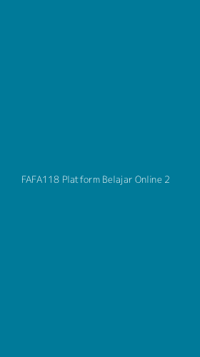 Tampilan Antarmuka Aplikasi Fafa118 Platform Belajar Online - 2