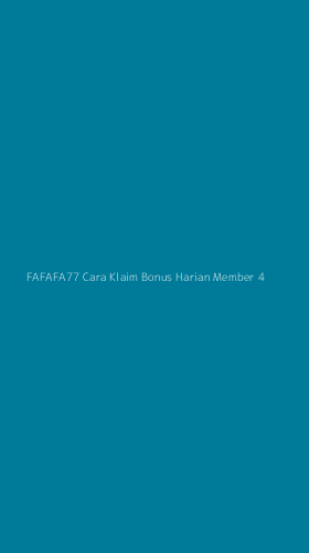 Tampilan Antarmuka Aplikasi Fafafa77 Cara Klaim Bonus Harian Member - 4