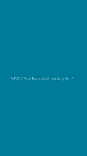Tampilan Antarmuka Aplikasi Fajar77 Agen Roulette Online Uang Asli - 4