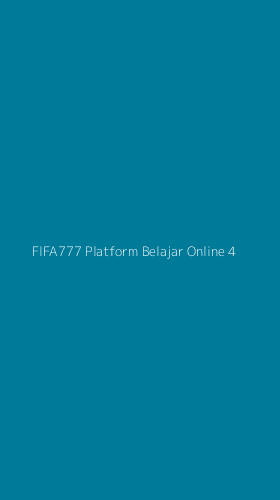 Tampilan Antarmuka Aplikasi Fifa777 Platform Belajar Online - 4