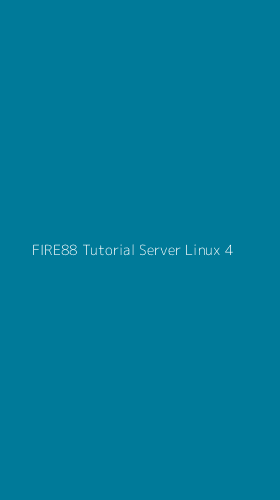 Tampilan Antarmuka Aplikasi Fire88 Tutorial Server Linux - 4