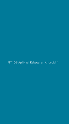Tampilan Antarmuka Aplikasi Fit168 Aplikasi Kebugaran Android - 4