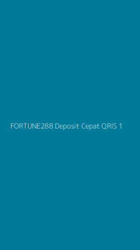 Tampilan Antarmuka Aplikasi Fortune288 Deposit Cepat Qris - 1