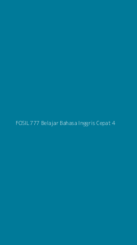Tampilan Antarmuka Aplikasi Fosil777 Belajar Bahasa Inggris Cepat - 4