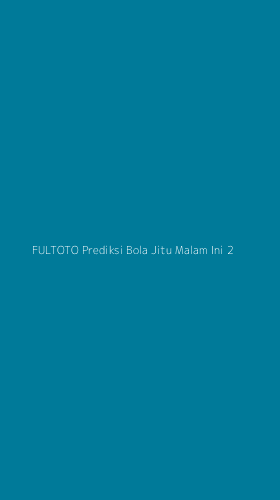 Tampilan Antarmuka Aplikasi Fultoto Prediksi Bola Jitu Malam Ini - 2