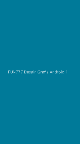 Tampilan Antarmuka Aplikasi Fun777 Desain Grafis Android - 1