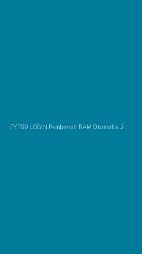 Tampilan Antarmuka Aplikasi Fyp99 Login Pembersih Ram Otomatis - 2