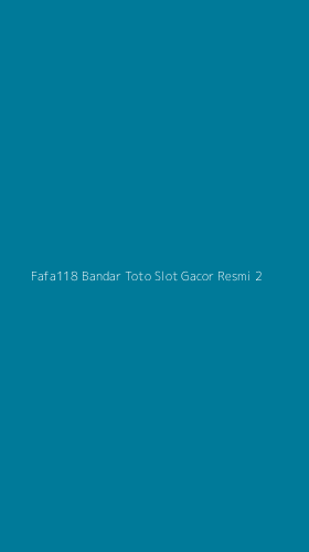 Tampilan Antarmuka Aplikasi Fafa118 Bandar Toto Slot Gacor Resmi - 2