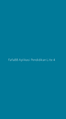 Tampilan Antarmuka Aplikasi Fafa88 Aplikasi Pendidikan Lite - 4