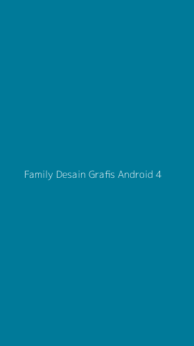 Tampilan Antarmuka Aplikasi Family Desain Grafis Android - 4