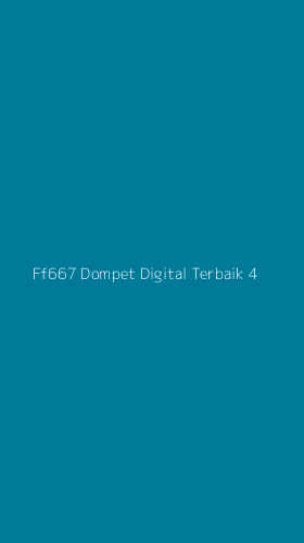 Tampilan Antarmuka Aplikasi Ff667 Dompet Digital Terbaik - 4