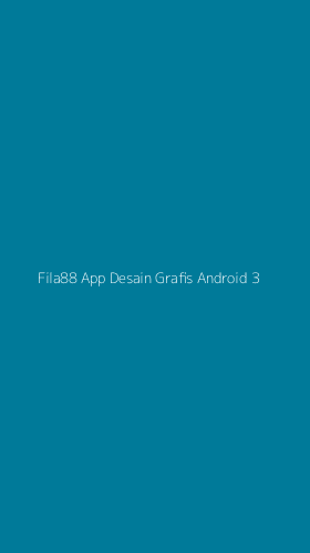 Tampilan Antarmuka Aplikasi Fila88 App Desain Grafis Android - 3