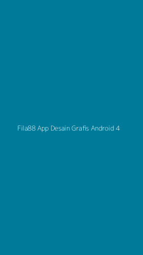 Tampilan Antarmuka Aplikasi Fila88 App Desain Grafis Android - 4
