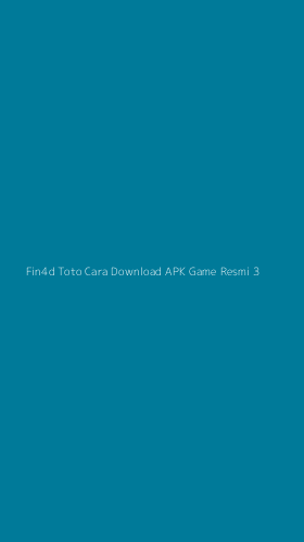 Tampilan Antarmuka Aplikasi Fin4d Toto Cara Download Apk Game Resmi - 3