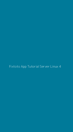 Tampilan Antarmuka Aplikasi Fixtoto App Tutorial Server Linux - 4