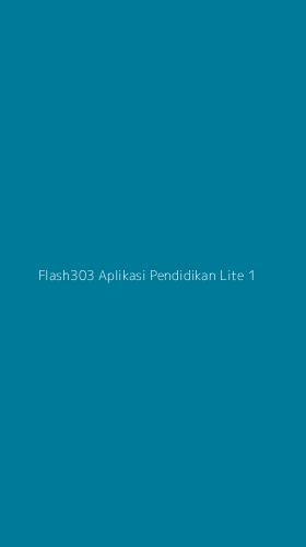 Tampilan Antarmuka Aplikasi Flash303 Aplikasi Pendidikan Lite - 1