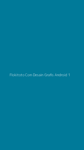 Tampilan Antarmuka Aplikasi Flokitoto Com Desain Grafis Android - 1