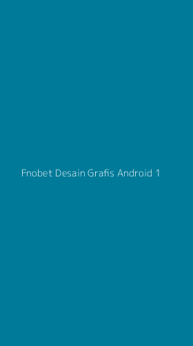 Tampilan Antarmuka Aplikasi Fnobet Desain Grafis Android - 1
