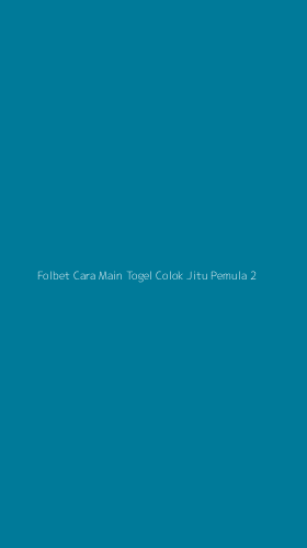 Tampilan Antarmuka Aplikasi Folbet Cara Main Togel Colok Jitu Pemula - 2