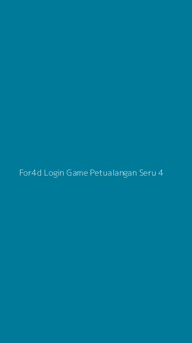 Tampilan Antarmuka Aplikasi For4d Login Game Petualangan Seru - 4