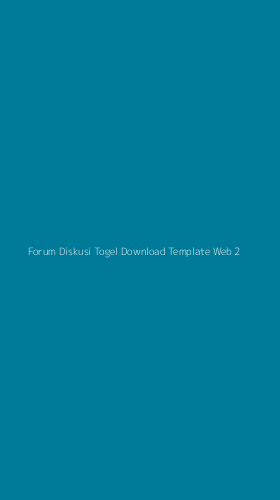 Tampilan Antarmuka Aplikasi Forum Diskusi Togel Download Template Web - 2