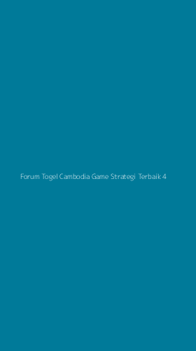 Tampilan Antarmuka Aplikasi Forum Togel Cambodia Game Strategi Terbaik - 4