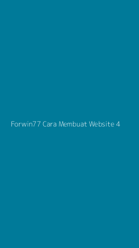 Tampilan Antarmuka Aplikasi Forwin77 Cara Membuat Website - 4